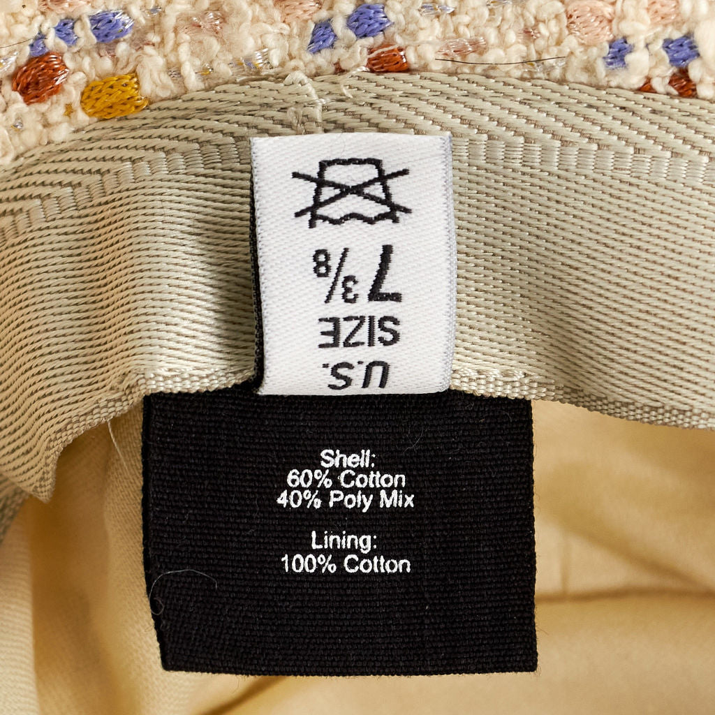 Lock & Co. Beige Multicolour Tweed Bucket Hat