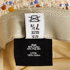 Lock & Co. Beige Multicolour Tweed Bucket Hat