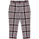 Alexander Wang Grey Check Wool Trousers