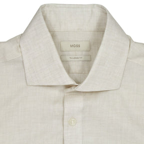 Moss Cream Tailored Fit Shirt