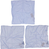 Anderson & Sheppard Sky/White Cotton Pocket Square