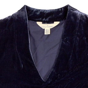 Seasalt Cornwall Navy Velvet Dress