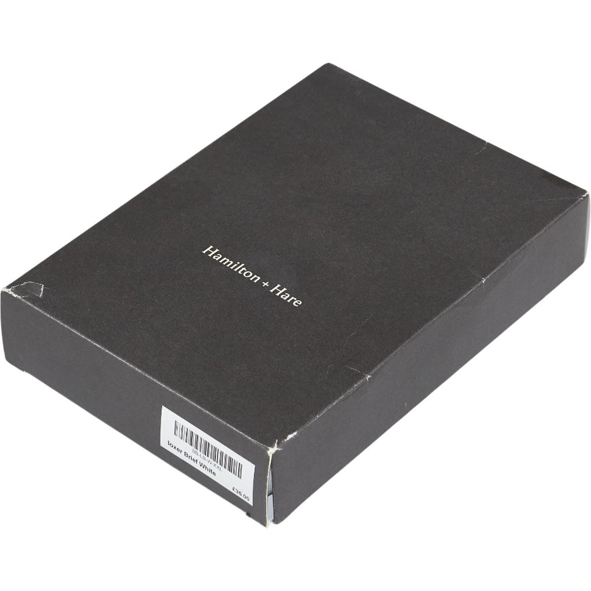 Hamilton + Hare White Boxer Brief XXL