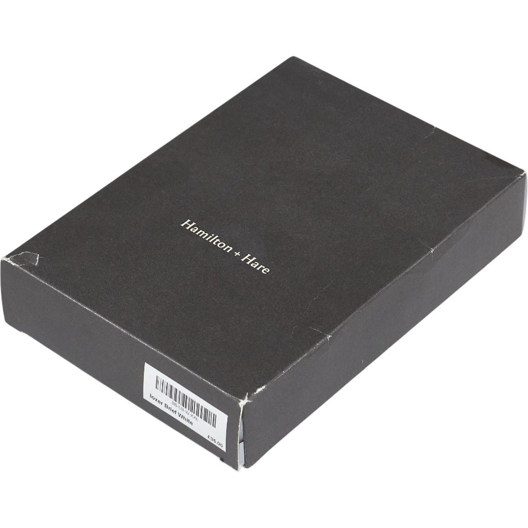 Hamilton + Hare White Boxer Brief XXL