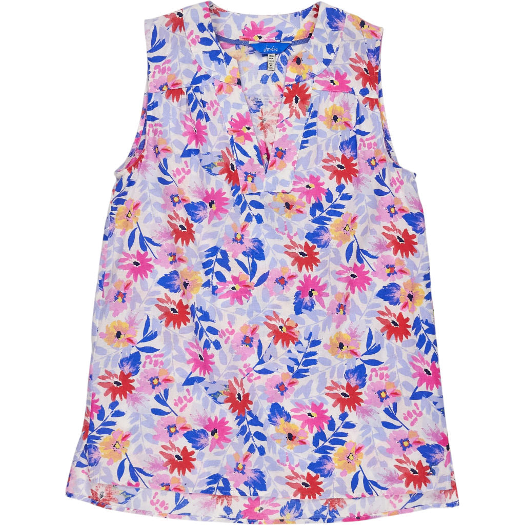 Joules Floral Sleeveless Top