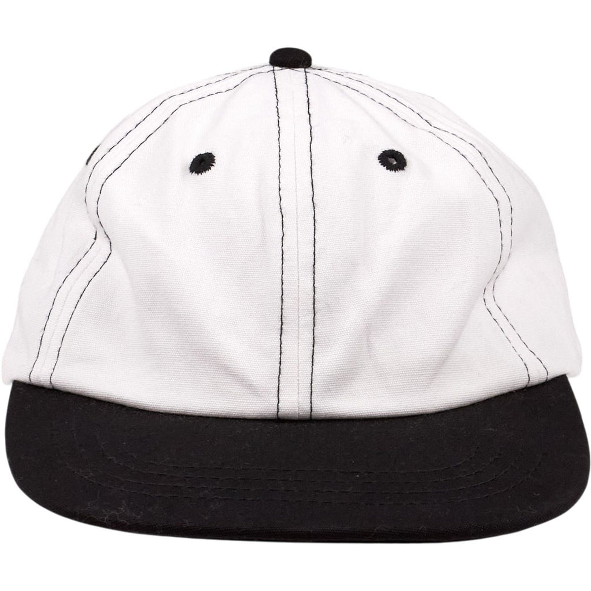 Pull&Bear Black White Cotton Cap