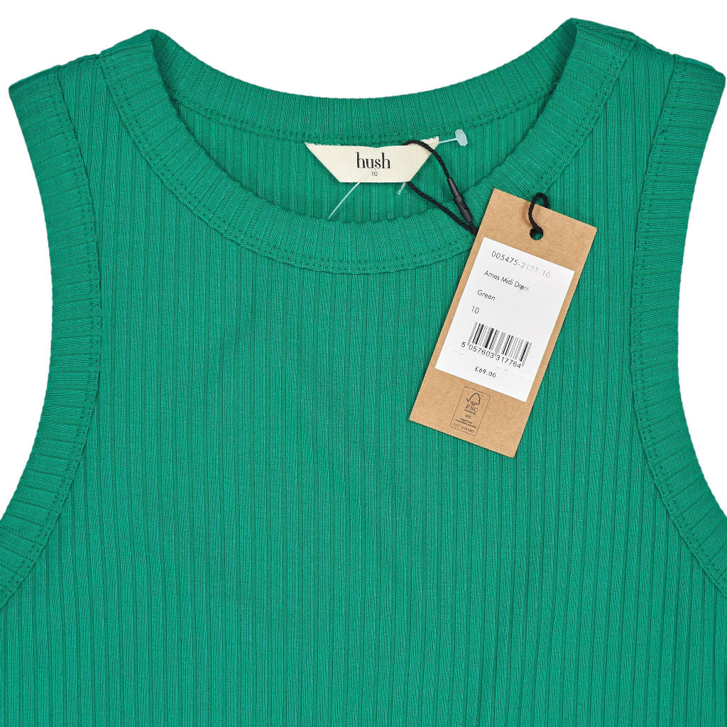 Hush Green Ames Midi Dress