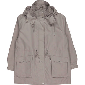 Lands' End Grey Hooded Jacket