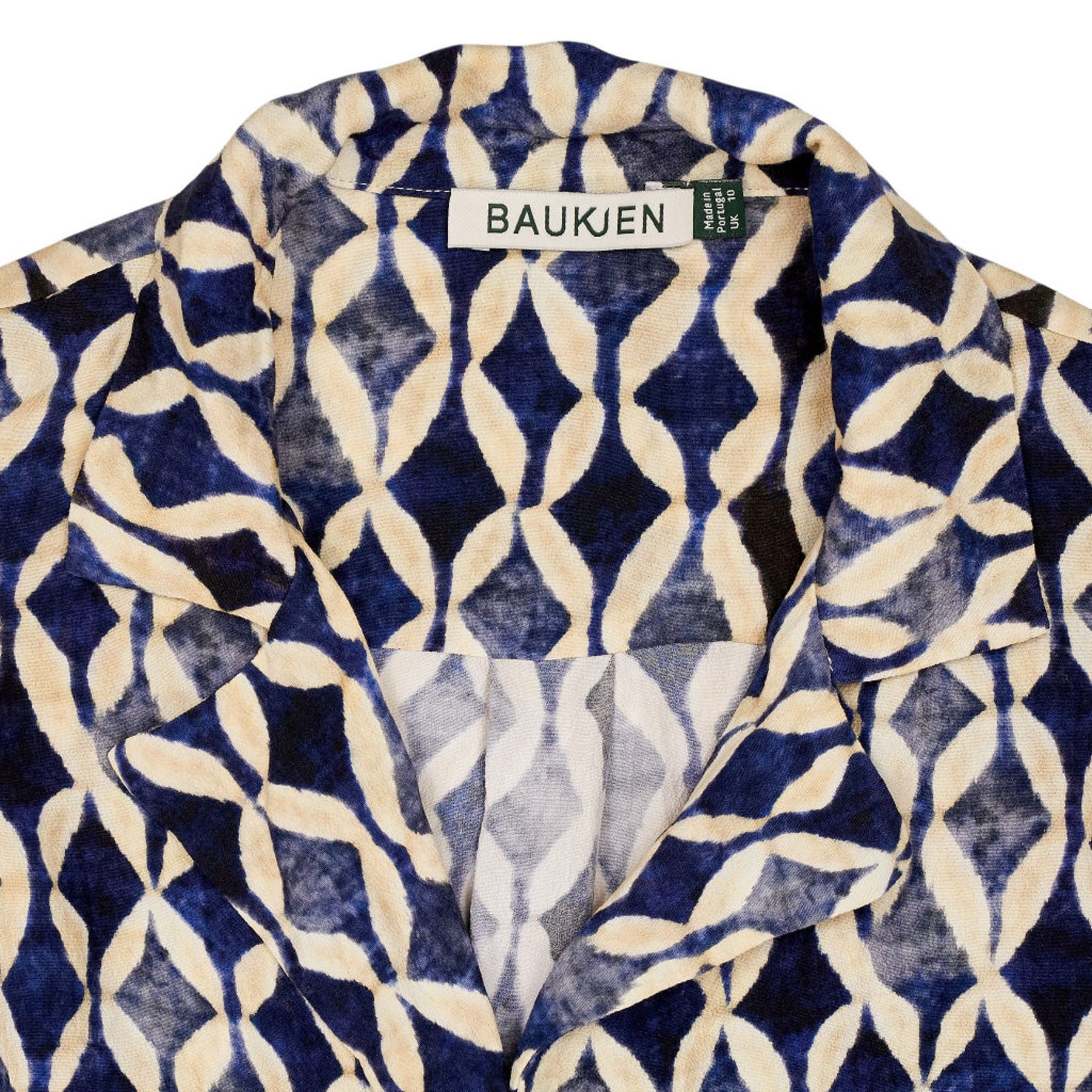 Baukjen Blue Print Shirt