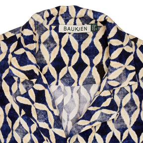 Baukjen Blue Print Shirt