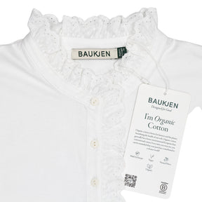Baukjen White Tricia Organic Cotton Top
