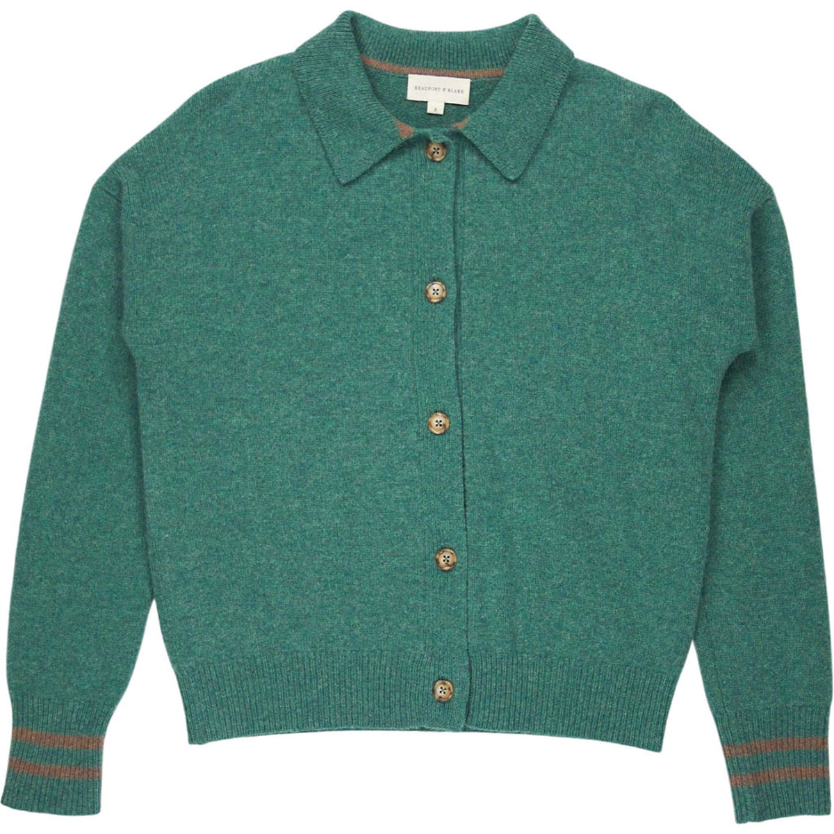 Beaufort & Blake Green Wool Cardigan