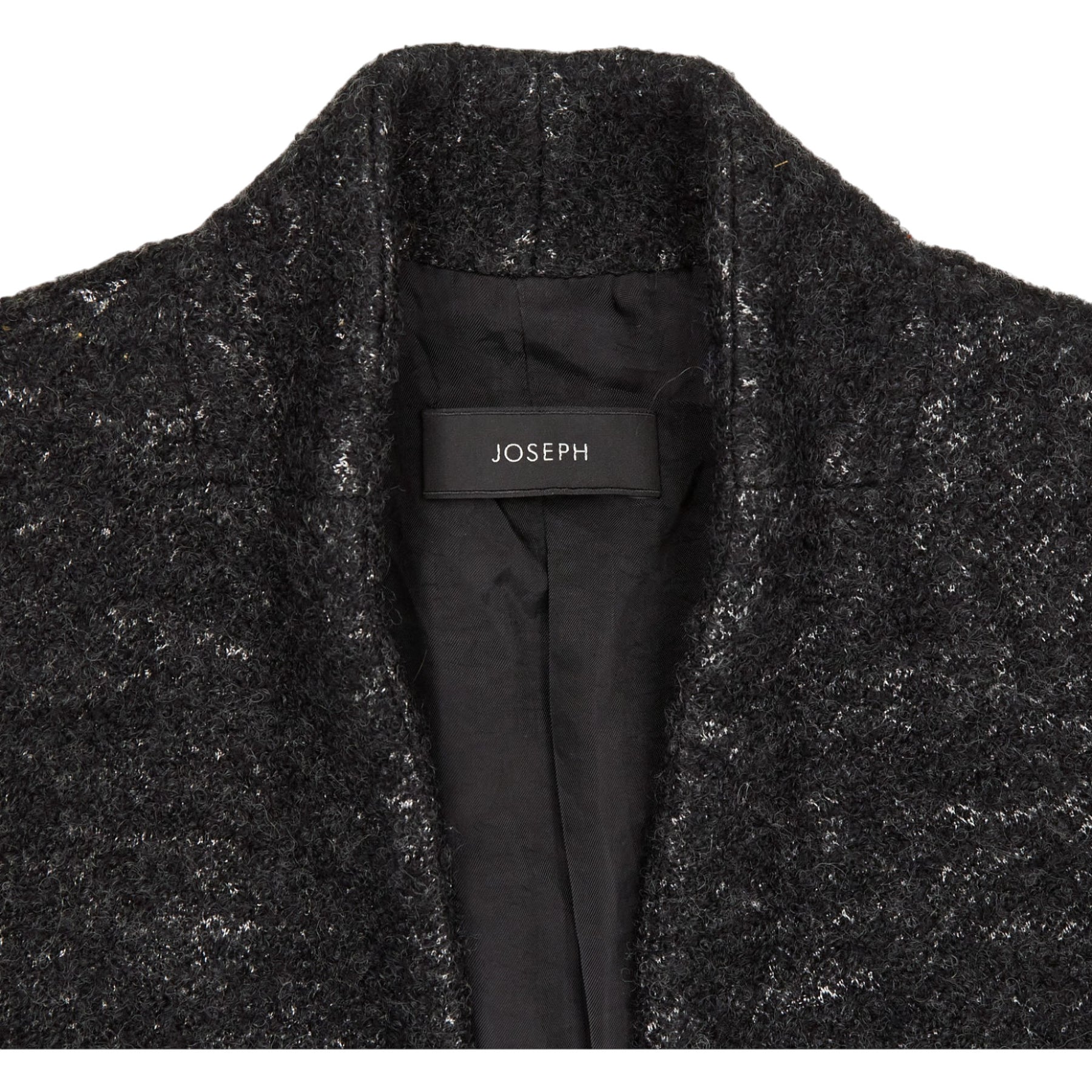 Joseph Black Tweed Jacket