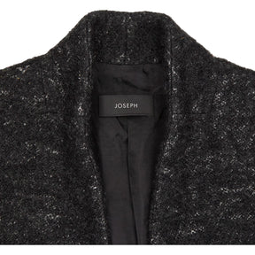 Joseph Black Tweed Jacket