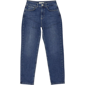 Baukjen Mid Indigo Organic Slim Leg Jeans