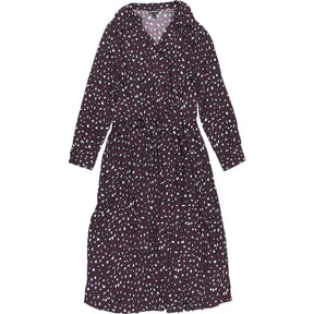 Isabella Oliver Purple Print Dress