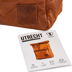 Berliner Bags Brown Leather Backpack
