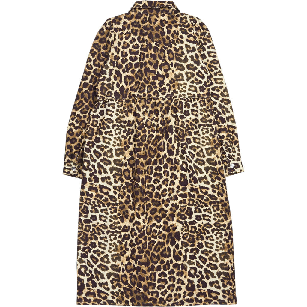 Aligne Leopard Print Long Sleeve Dress