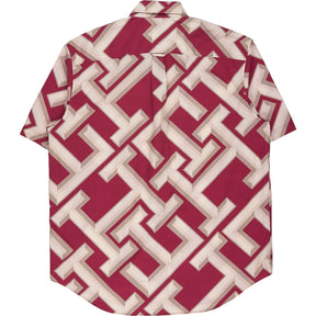 Tommy Hilfiger Royal Berry Monogram Print Shirt