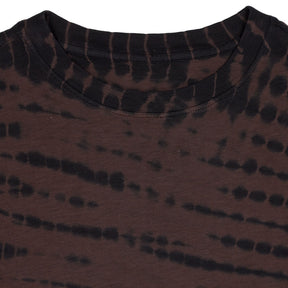 Hush Brown Black Tie-Dye T-Shirt Dress