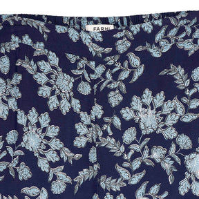 Farhi Blue Floral Trousers