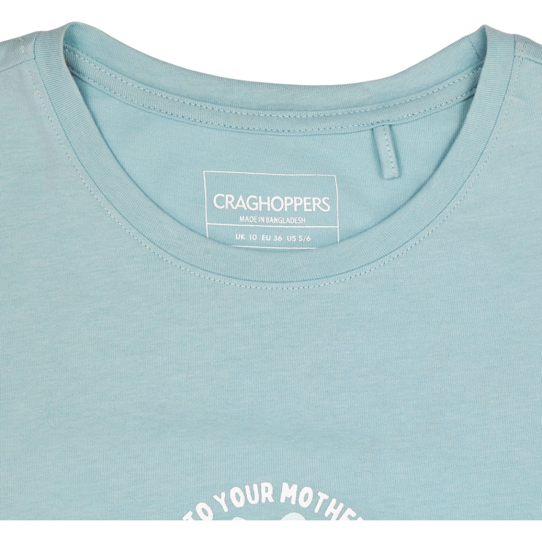 Craghoppers Blue Organic Cotton T-Shirt