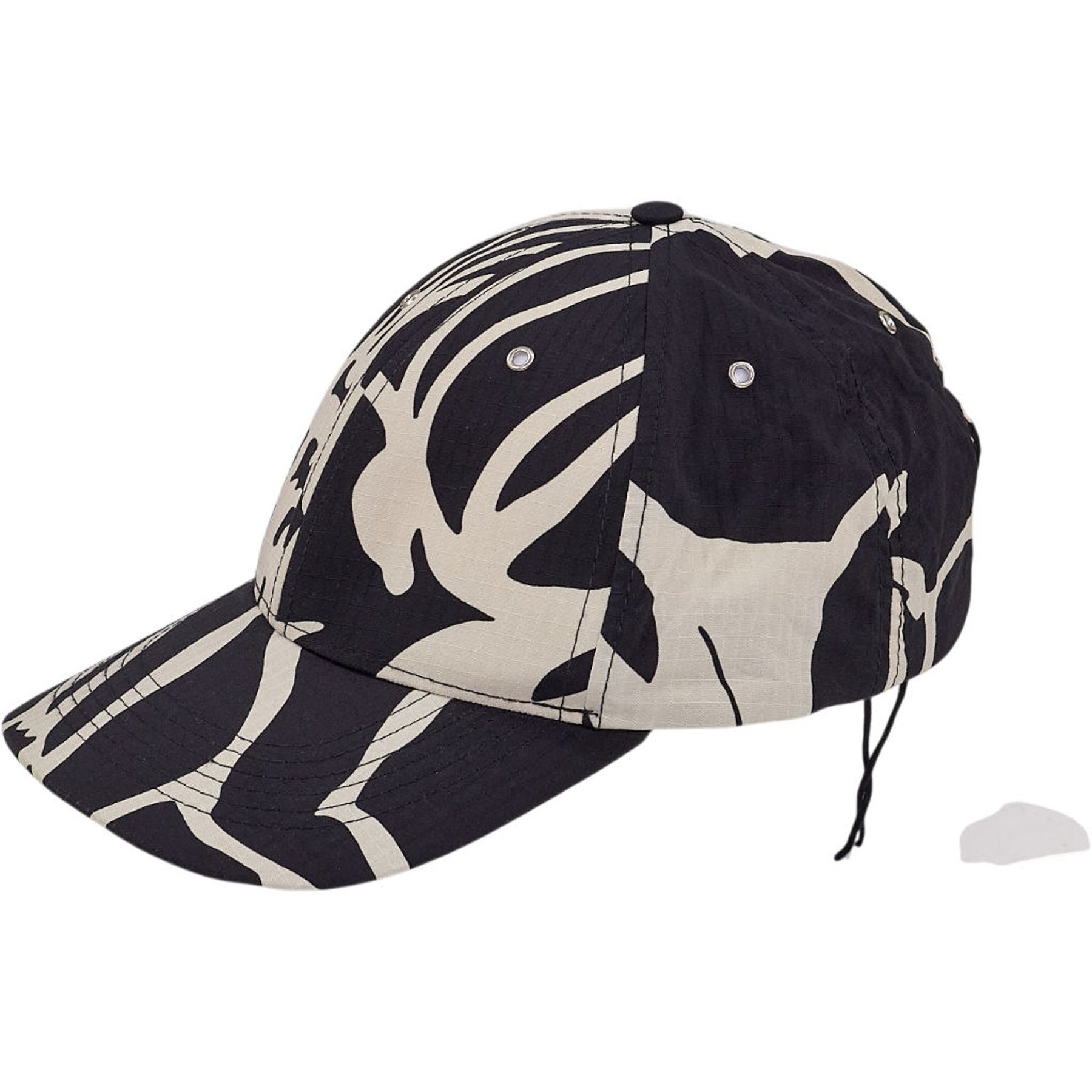 YMC Grey Black Patterned Cap