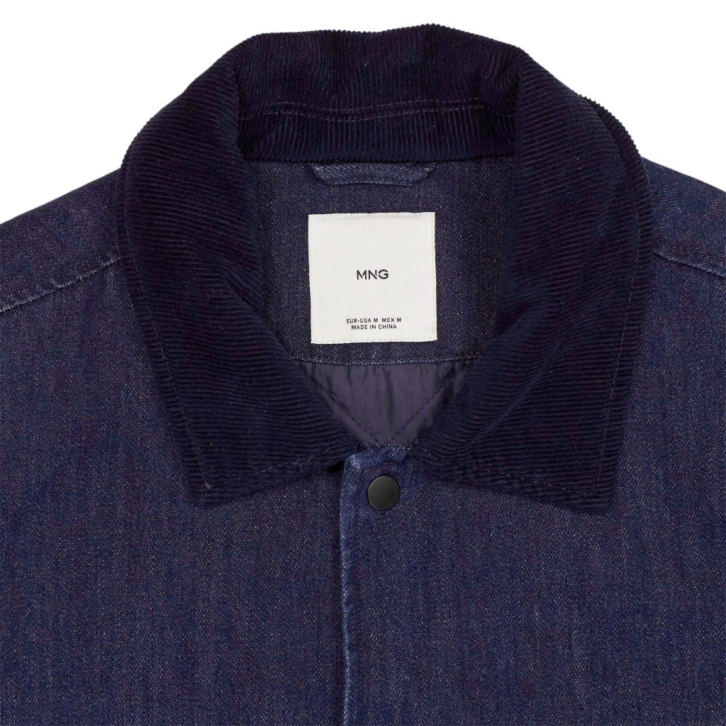 Mango Blue Denim Jacket