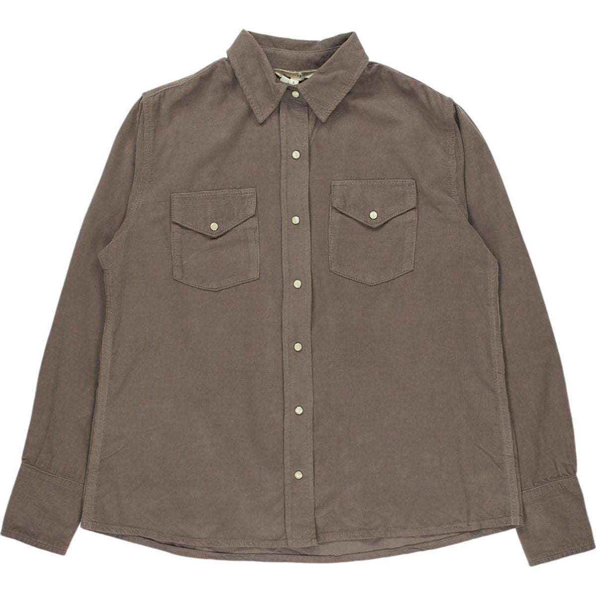 Beaufort & Blake Taupe Western Cord Shirt