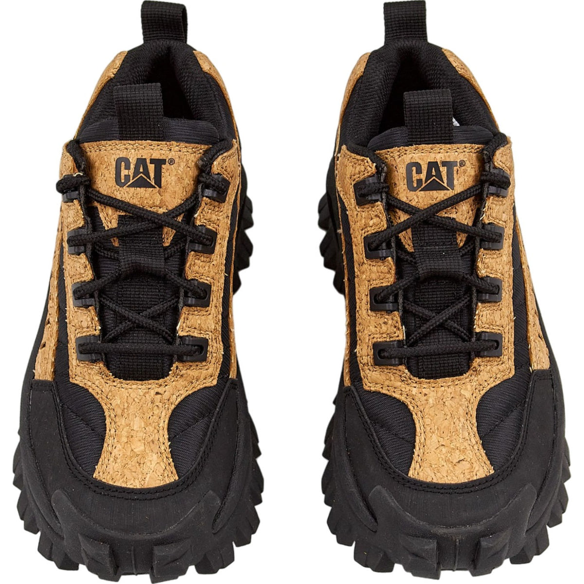 CAT Cork Black Eco Intruder Sneakers