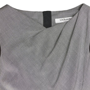 L.K. Bennett Grey Jodia Sleeveless Dress