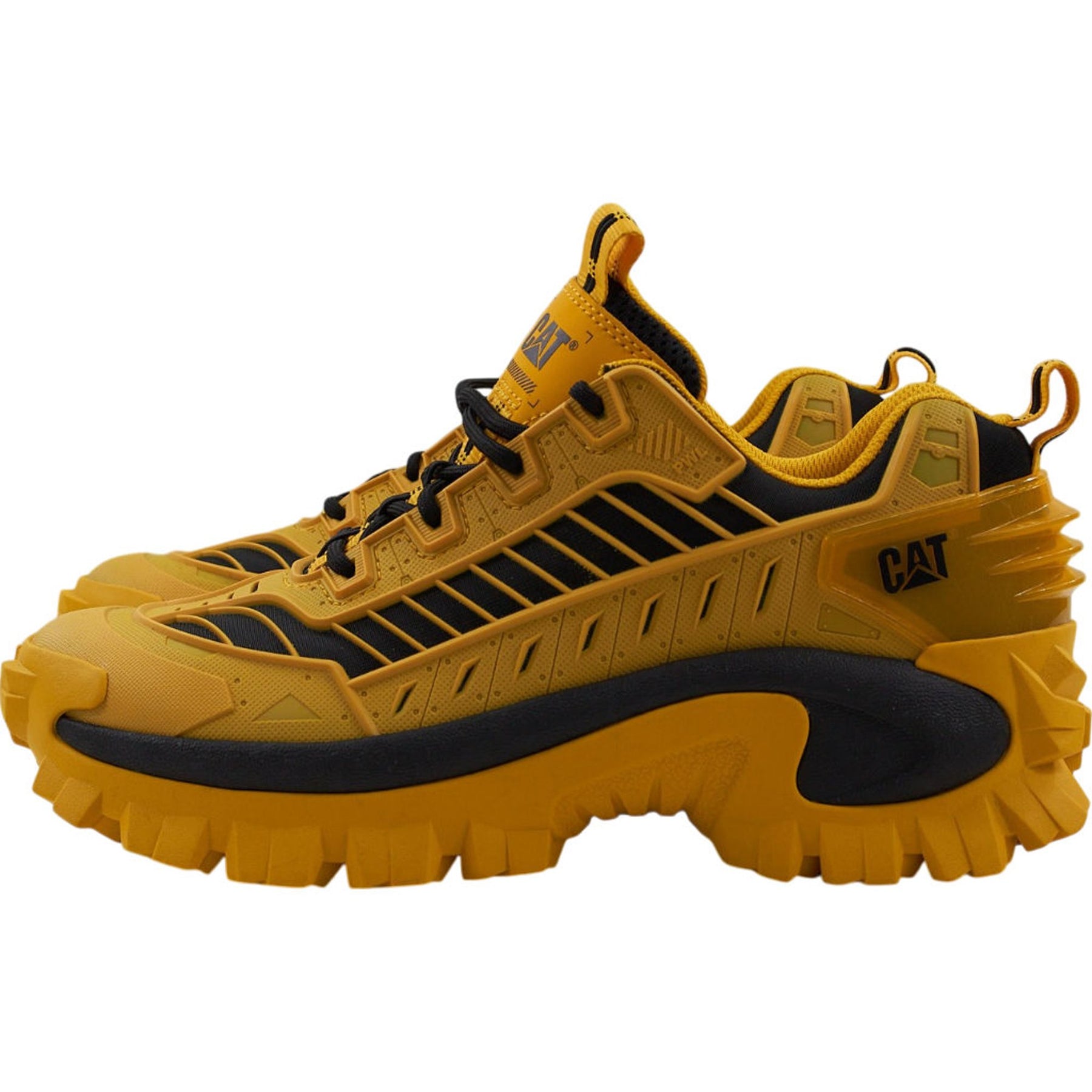 CAT Yellow Chunky Trainers