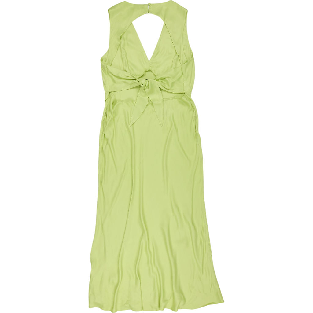 Omnes Lime Nova Tie Back Dress