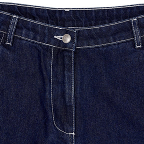 OMNES Blue Wide Leg Jeans