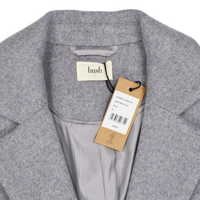 Hush Grey Jayde Blazer Coat