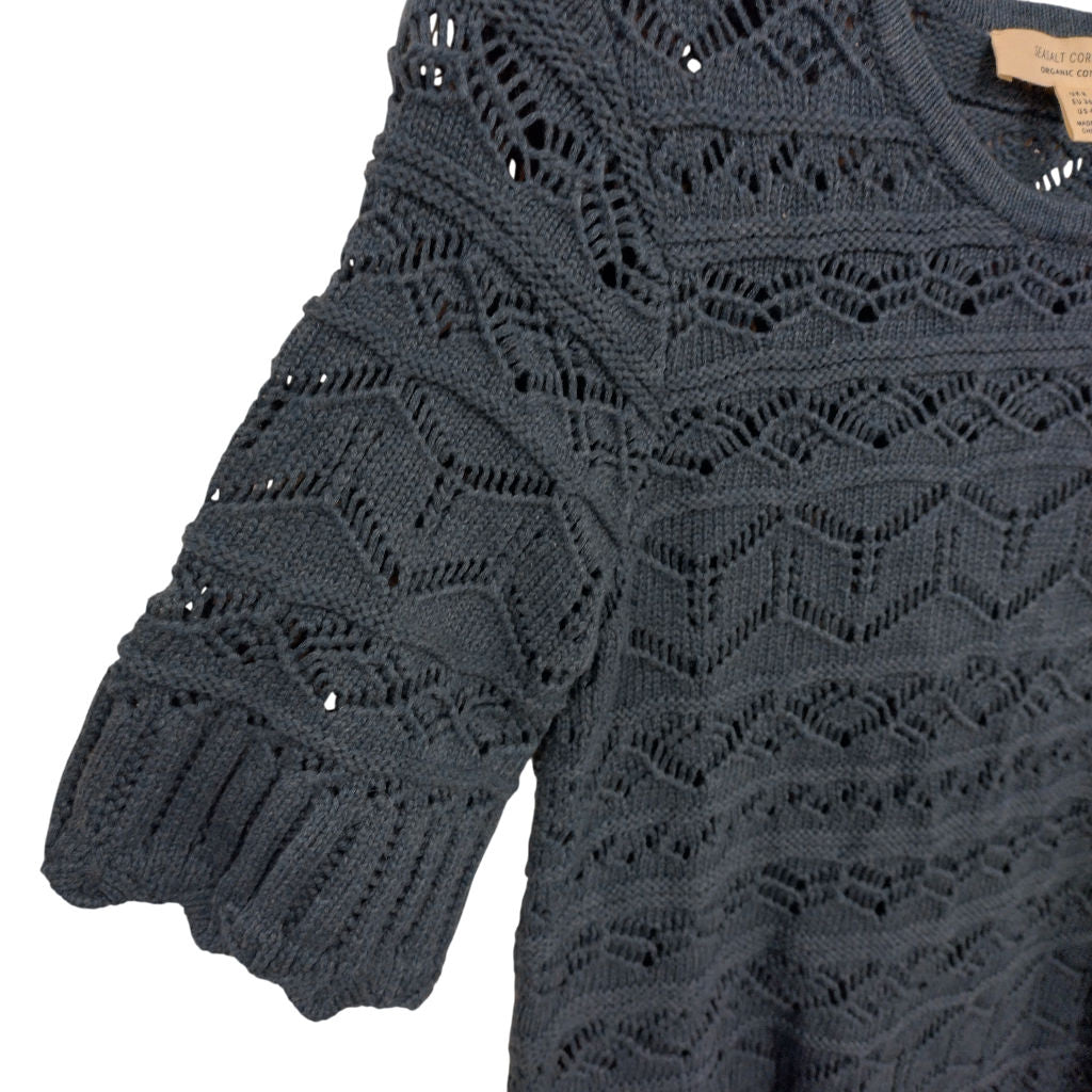 Seasalt Cornwall Blue Organic Cotton Top