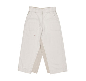 Anna Valentine Beige Wide Leg Trousers
