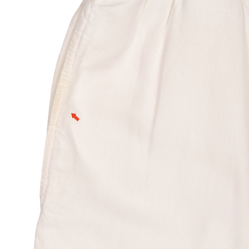Bella Dahl White Elastic Waist Trousers