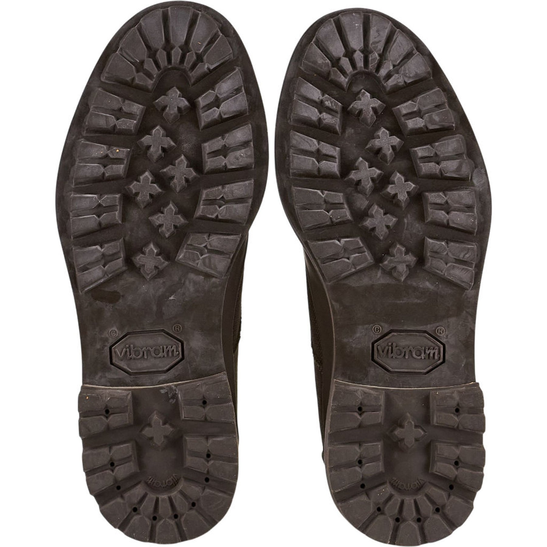 YMC Brown Canvas Chunky Sole Shoes