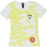 Stussy Yellow Graphic T-Shirt