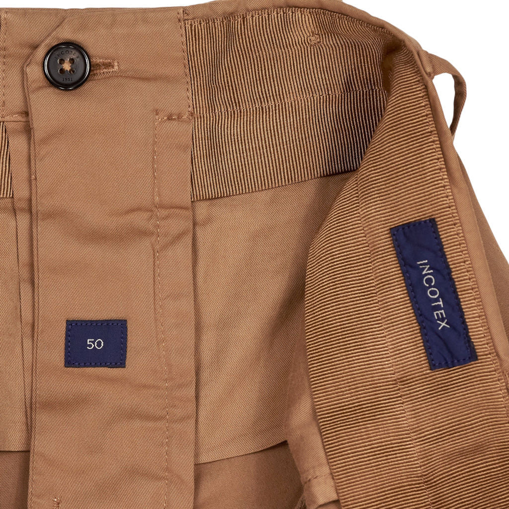 Slowear Brown Cotton Trousers