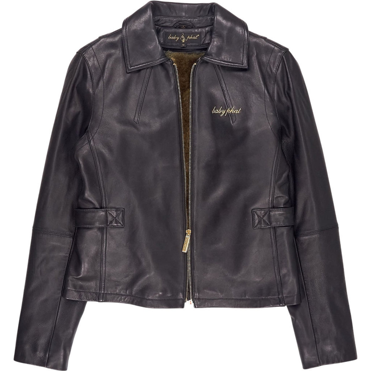 Baby Phat Black Leather Jacket