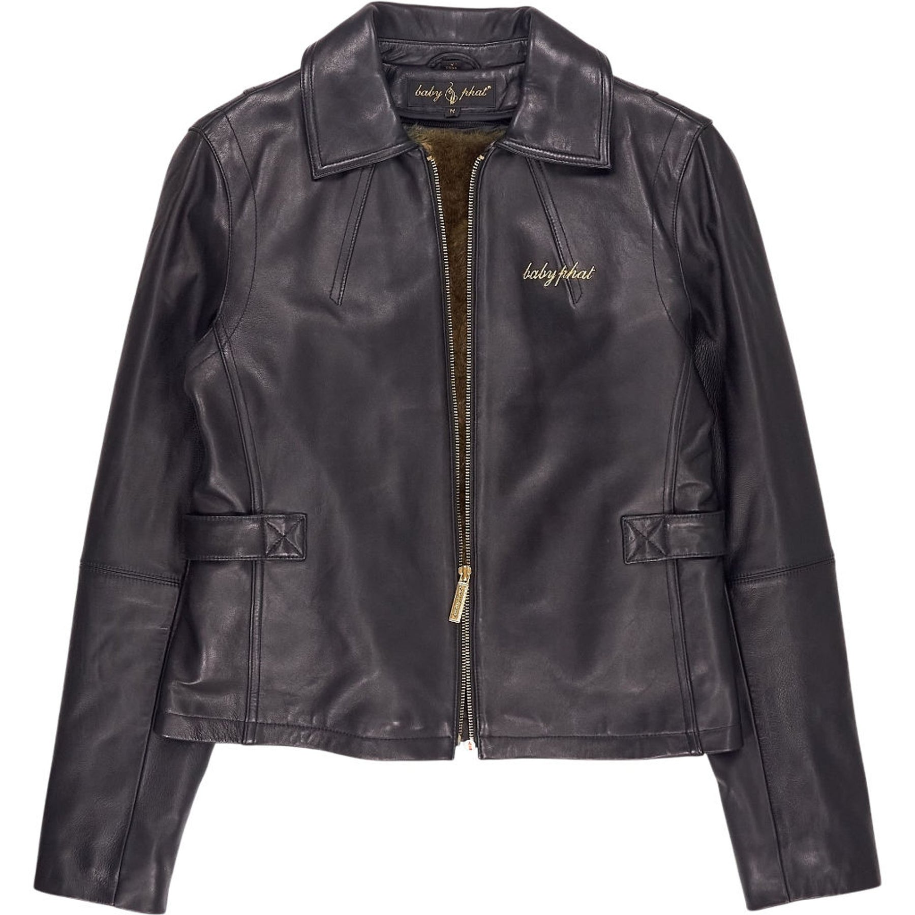Baby Phat Black Leather Jacket