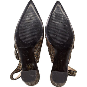 WYSE Glitter Strappy Heels