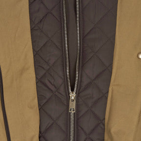 Lands' End Brown Hooded Rain Coat