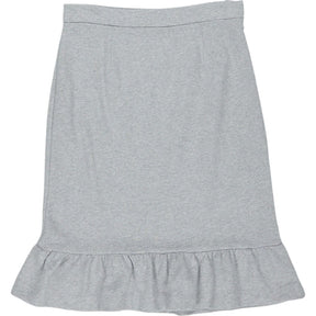 Mother of Pearl Grey Ruffle Skirt