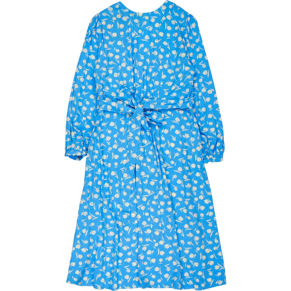 Joanie Alaskan Blue Lucid Tulips Dress