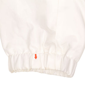P. Johnson White Polyester Jacket