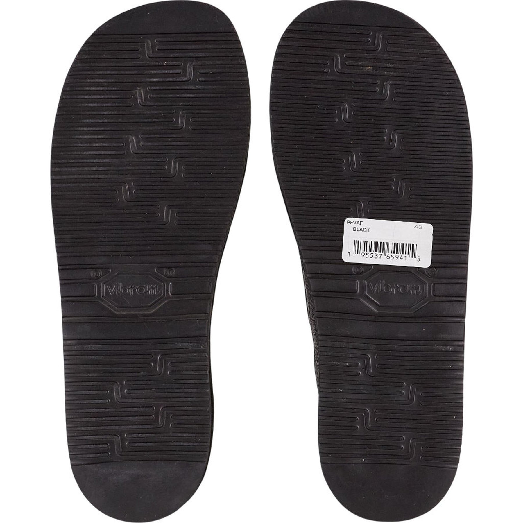 Fracap Black Leather Slip-On Shoes