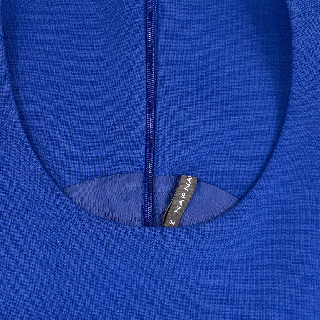 Naf Naf Blue Sleeveless Dress